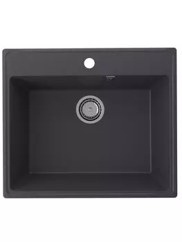Мойка кухонная Ulgran Quartz Forte 580-08 58х50 см, космос