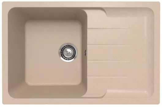 Мойка кухонная Ulgran Quartz Gerda 780-03 78х51 см, десерт