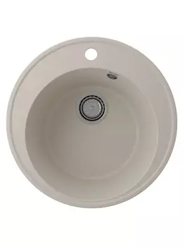 Мойка кухонная Ulgran Quartz Nora 485-02 48,5х48,5 см, лен