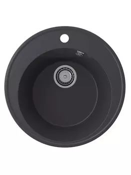 Мойка кухонная Ulgran Quartz Nora 485-08 48,5х48,5 см, космос