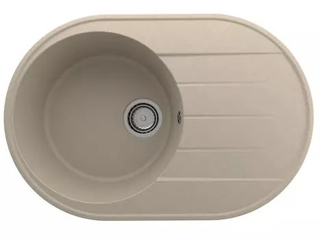 Мойка кухонная Ulgran Quartz Nora 750-03 75х50 см, десерт