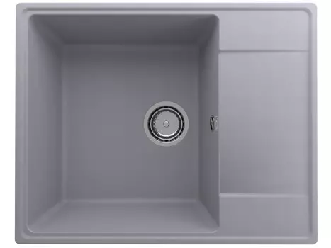 Мойка кухонная Ulgran Quartz Prima 605-05 60,5х48,5 см, бетон