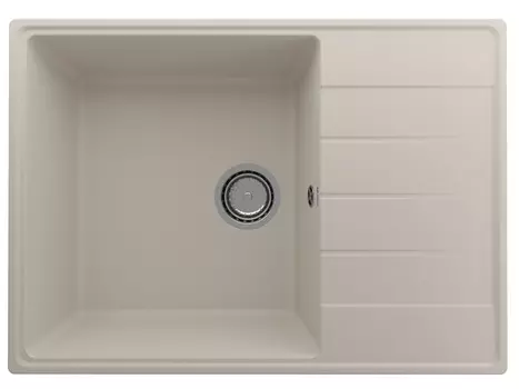 Мойка кухонная Ulgran Quartz Prima 700-02 70х50 см, лен