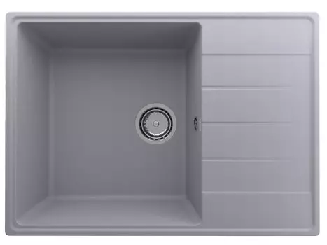 Мойка кухонная Ulgran Quartz Prima 700-05 70х50 см, бетон