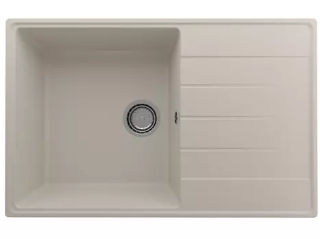 Мойка кухонная Ulgran Quartz Prima 780-02 78х50 см, лен