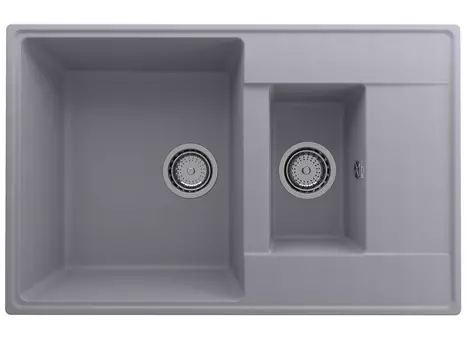 Мойка кухонная Ulgran Quartz Prima 780 1,5 K-05 78х50 см, бетон