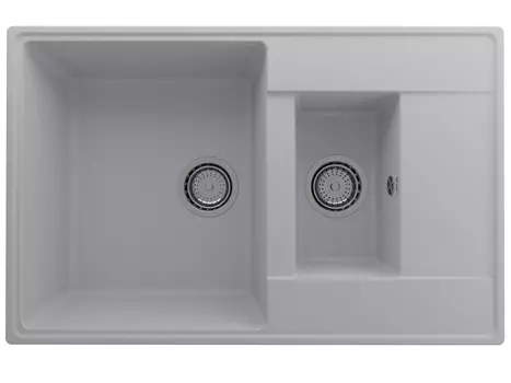 Мойка кухонная Ulgran Quartz Prima 780 1,5 K-04 78х50 см, платина