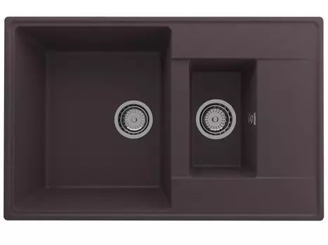 Мойка кухонная Ulgran Quartz Prima 780 1,5 K-06 78х50 см, трюфель