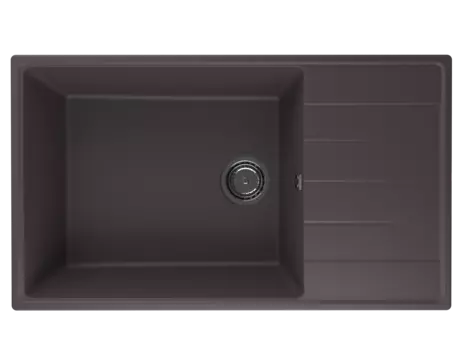 Мойка кухонная Ulgran Quartz Prima 860-06 коричневая