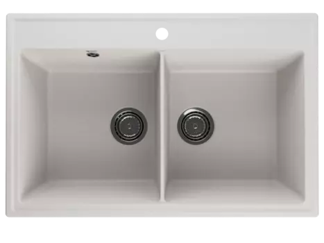 Мойка кухонная Ulgran Quartz Ruma 780-01 78x51 см, жасмин