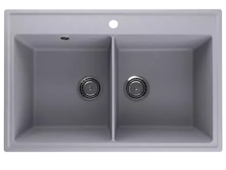 Мойка кухонная Ulgran Quartz Ruma 780-05 серая