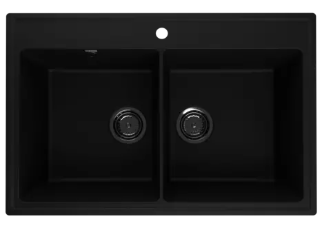 Мойка кухонная Ulgran Quartz Ruma 780-07 78x51 см, уголь