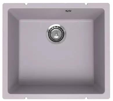 Мойка кухонная Ulgran Quartz Underground 450-04 50х45 см, платина