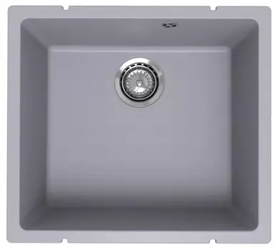 Мойка кухонная Ulgran Quartz Underground 450-05 50х45 см, бетон