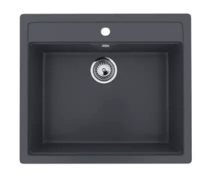 Мойка кухонная Ulgran U-104-343 антрацит