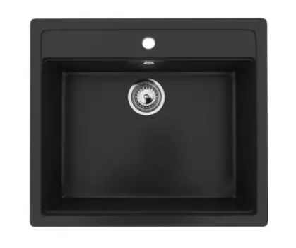 Мойка кухонная Ulgran U-104-344 ультра-черный
