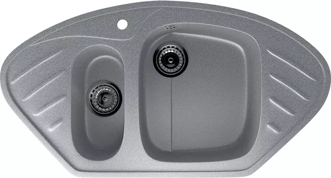 Мойка кухонная Ulgran U-105-309 темно-серая