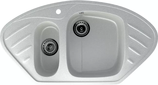 Мойка кухонная Ulgran U-105-310 серая