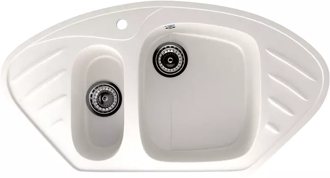 Мойка кухонная Ulgran U-105-331 белая