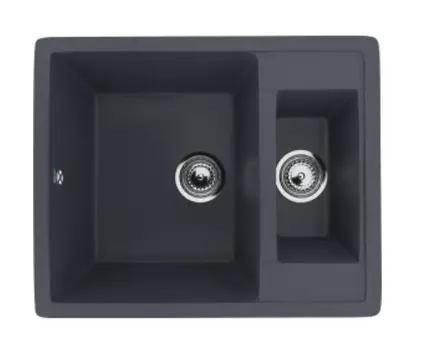 Мойка кухонная Ulgran U-106-343 антрацит