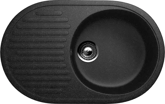 Мойка кухонная Ulgran U-107-308 черная