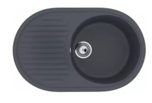 Мойка кухонная Ulgran U-107-343 антрацит