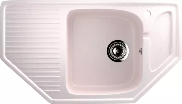 Мойка кухонная Ulgran U-109-311 светло-розовая