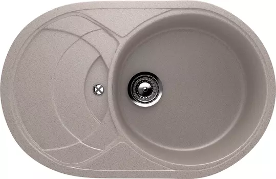 Мойка кухонная Ulgran U-110-302 песочная