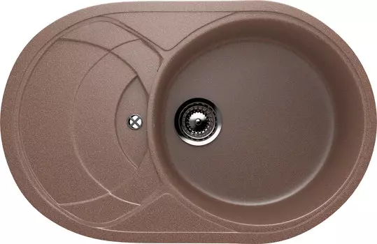 Мойка кухонная Ulgran U-110-307 терракот