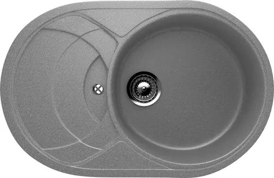 Мойка кухонная Ulgran U-110-309 темно-серая