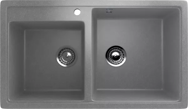Мойка кухонная Ulgran U-200-342 графитовая