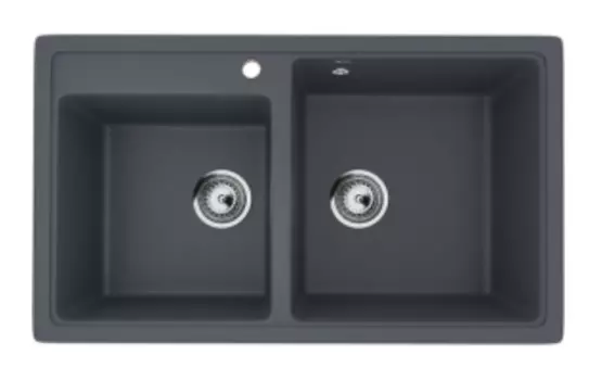 Мойка кухонная Ulgran U-200-343 антрацит