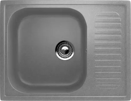 Мойка кухонная Ulgran U-202-342 графитовая