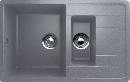 Мойка кухонная Ulgran U-205-342 графитовая