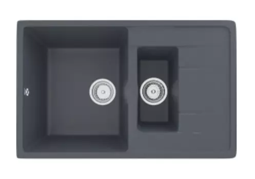 Мойка кухонная Ulgran U-205-343 антрацит