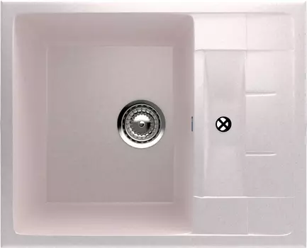 Мойка кухонная Ulgran U-207-311 светло-розовая