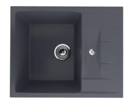 Мойка кухонная Ulgran U-207-343 антрацит