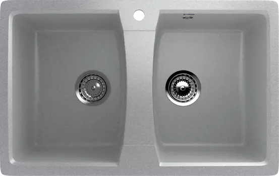 Мойка кухонная Ulgran U-402-310 серая