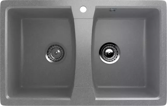 Мойка кухонная Ulgran U-402-342 графитовая