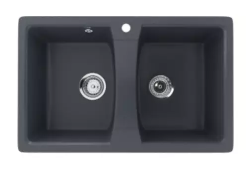 Мойка кухонная Ulgran U-402-343 антрацит