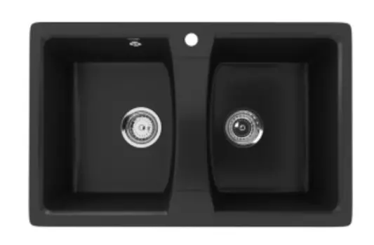 Мойка кухонная Ulgran U-402-344 ультра-черный