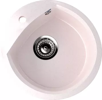 Мойка кухонная Ulgran U-407-311 светло-розовая