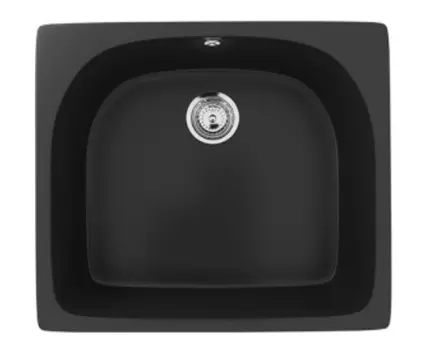 Мойка кухонная Ulgran U-408-344 ультра-черный