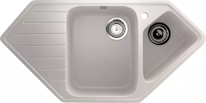 Мойка кухонная Ulgran U-409-331 белая