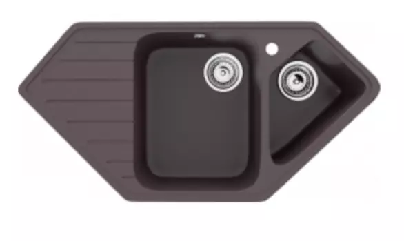 Мойка кухонная Ulgran U-409-345 шоколад