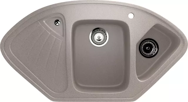 Мойка кухонная Ulgran U-501-302 песочная