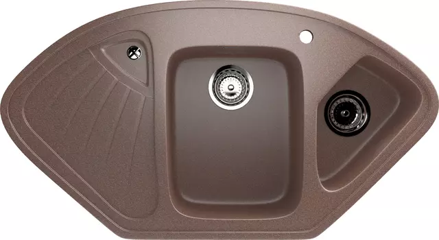 Мойка кухонная Ulgran U-501-307 терракотовая