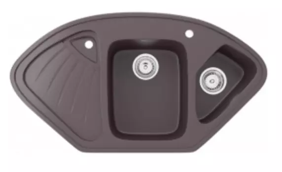 Мойка кухонная Ulgran U-501-345 шоколад