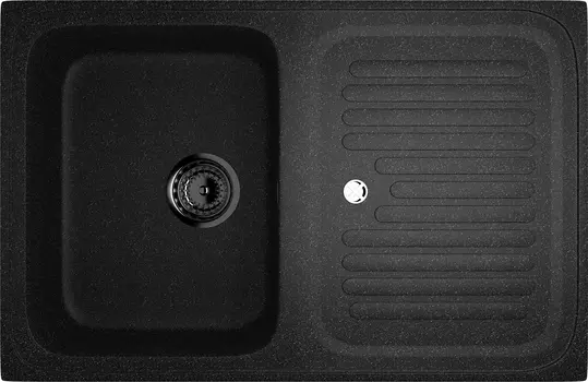 Мойка кухонная Ulgran U-502-308 черная