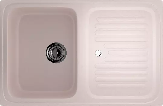 Мойка кухонная Ulgran U-502-311 светло-розовая